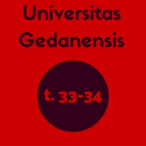 Universitas Gedanensis t. 33-34